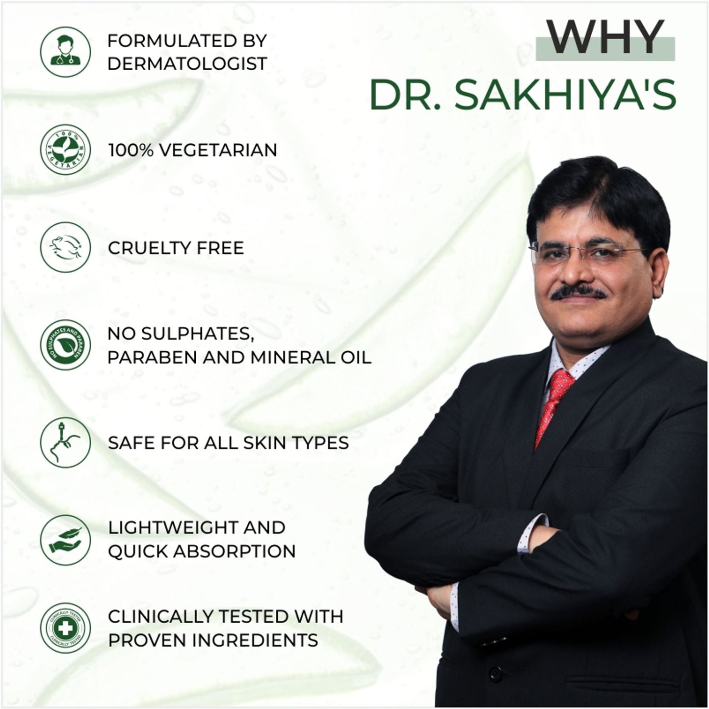 Dr.Sakhiya Body Lotion With Glutathione, Niacinamide & Aloe Vera
