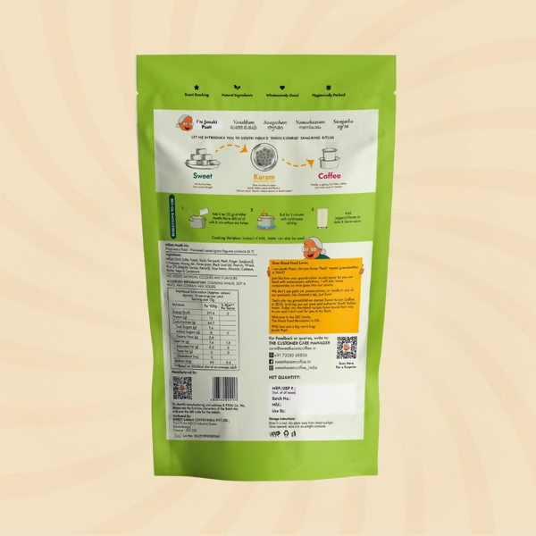 Sweet Karam Coffee Millets Health Milk Mix (Kanji Maavu)