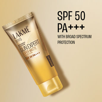 Lakme Sun Expert SPF 50 PA+++ Ultra Matte Lotion - 50 ml