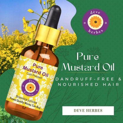 Deve Herbes Pure Mustard Oil - 100 ml