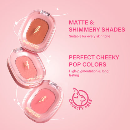 PINKFLASH Chic In Cheek Blush - O01 Melon Melon