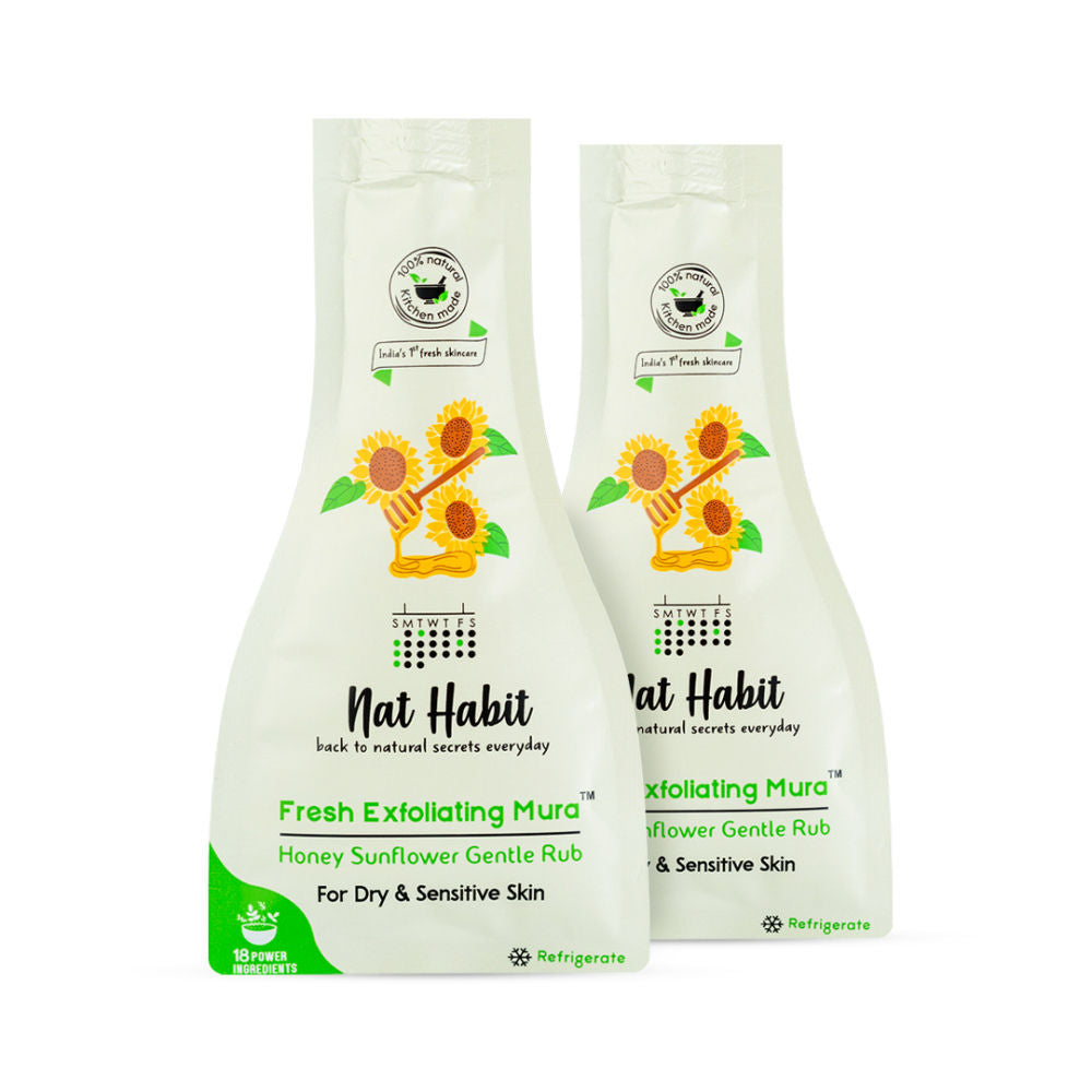Nat Habit Honey Sunflower Exfoliating Mura