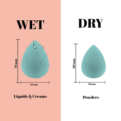 Miss Claire Beauty Blender 2 In 1 - Candy Floss & Fuscia