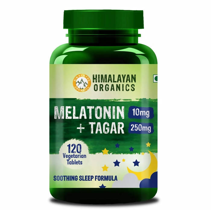 Himalayan Organics Melatonin 10 mg + Tagar - 120 Tablets