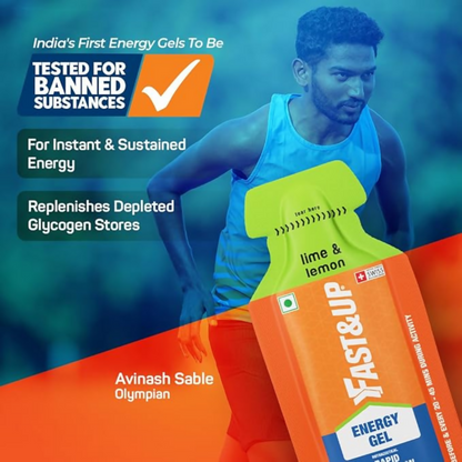 Fast&Up Energy Gel-Lime & Lemon flavour