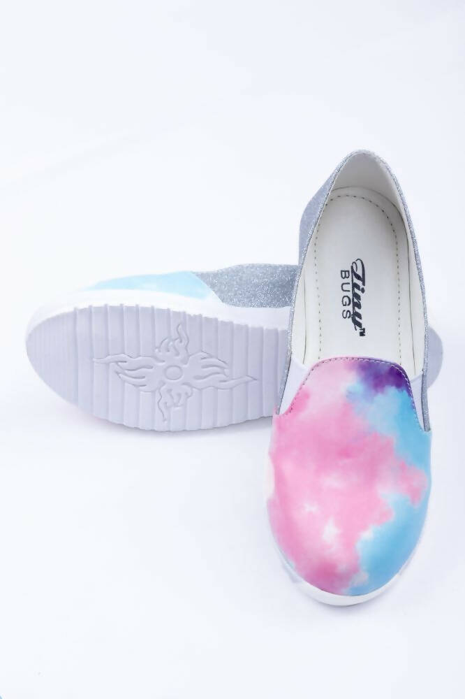 Tiny Bugs Girls Multi Color Prited Flat Casual Wear Ballerinas - Multi Color