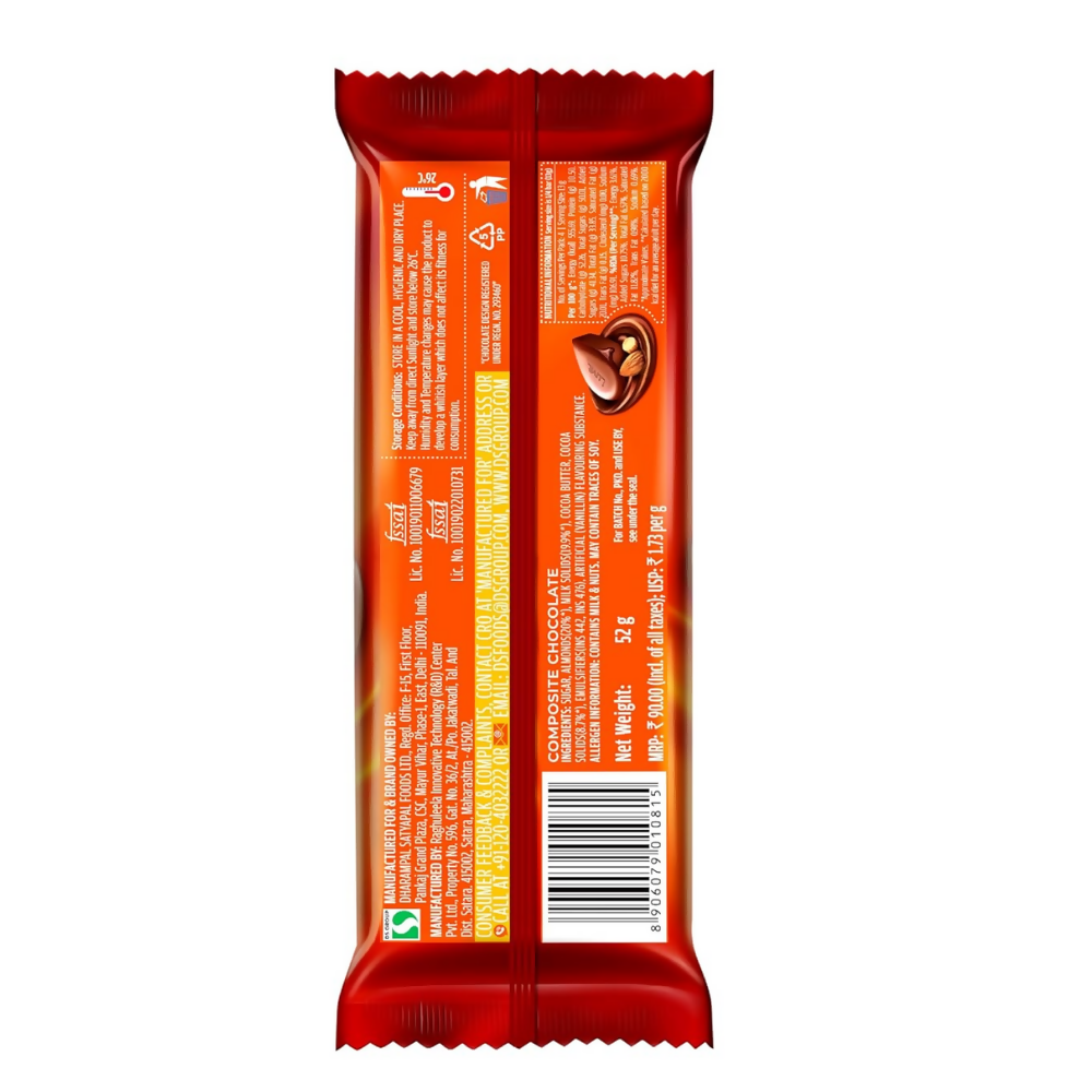LuvIt. Luscious Roasted Almonds Chocolate Bars