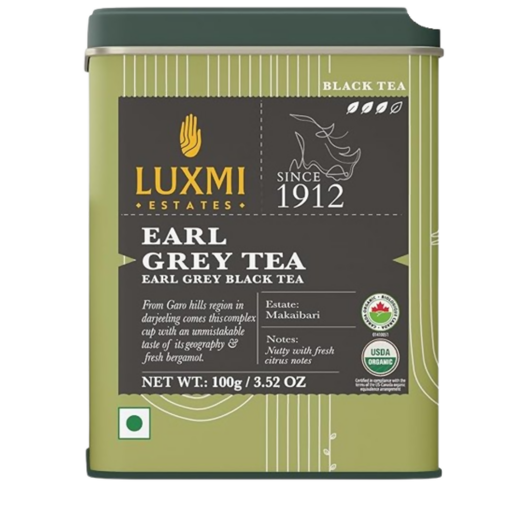 Luxmi Estates Garo Hills Organic Earl Grey Black Tea
