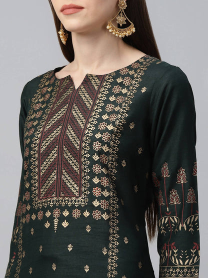 Cheera Printed Kurta Palazzo set (CH117KP)