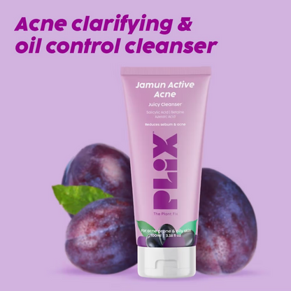 PLIX The Plant Fix 0.5% Salicylic Acid Jamun Face Wash Cleanser
