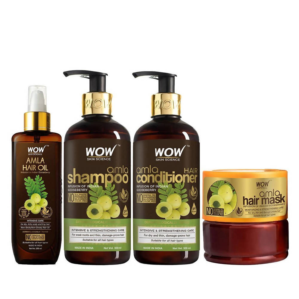Wow Skin Science Amla Shampoo - 300 ml