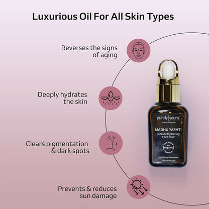 Purely Yours Madhu Yashti Anti Aging Ayurvedic Face Serum