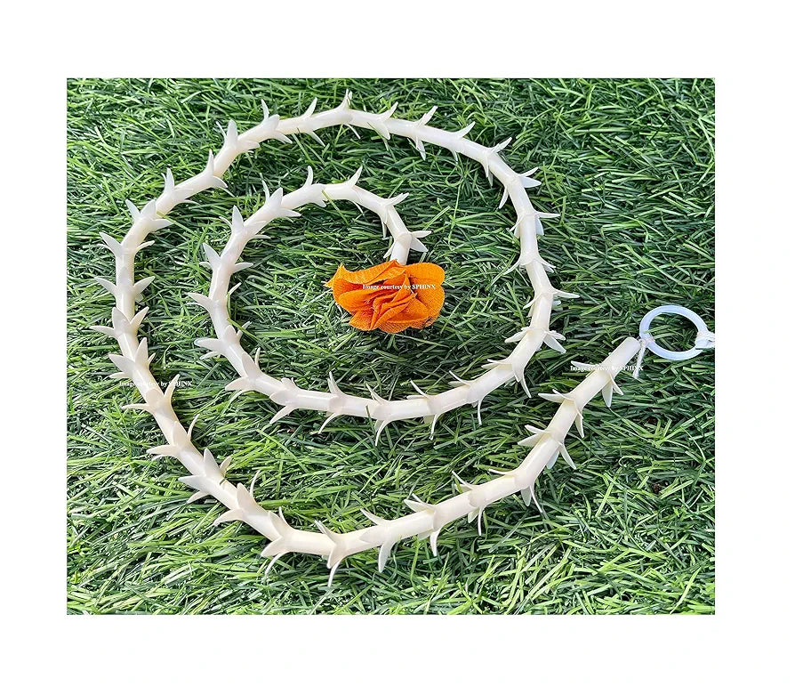 Artificial Rajnigandha Buds Rose Strings 2.5 ft Height Marmalade Orange