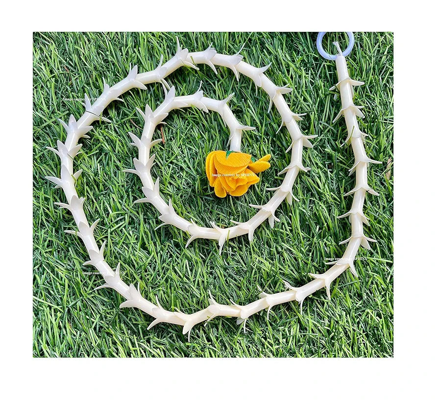 Artificial rajnigandha Buds Rose Strings 2.5 ft Mustard Yellow