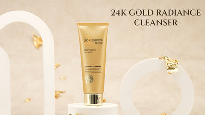 Bio Essence 24K Gold Radiance Face Cleanser - 100 gms