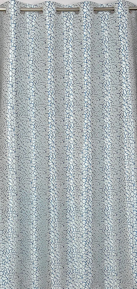 Homefab India 2 Piece Polyester Eyelet Door Curtain 7 feet