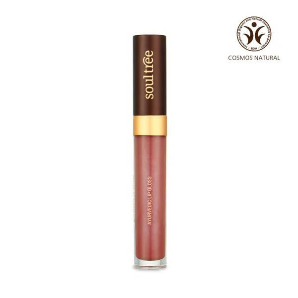 Soultree Ayurvedic Lip Gloss - Nude Pink - 5 gms
