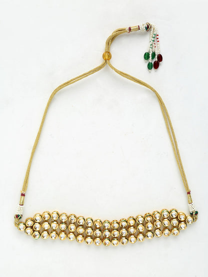 Kundan Choker - Ruby Raang