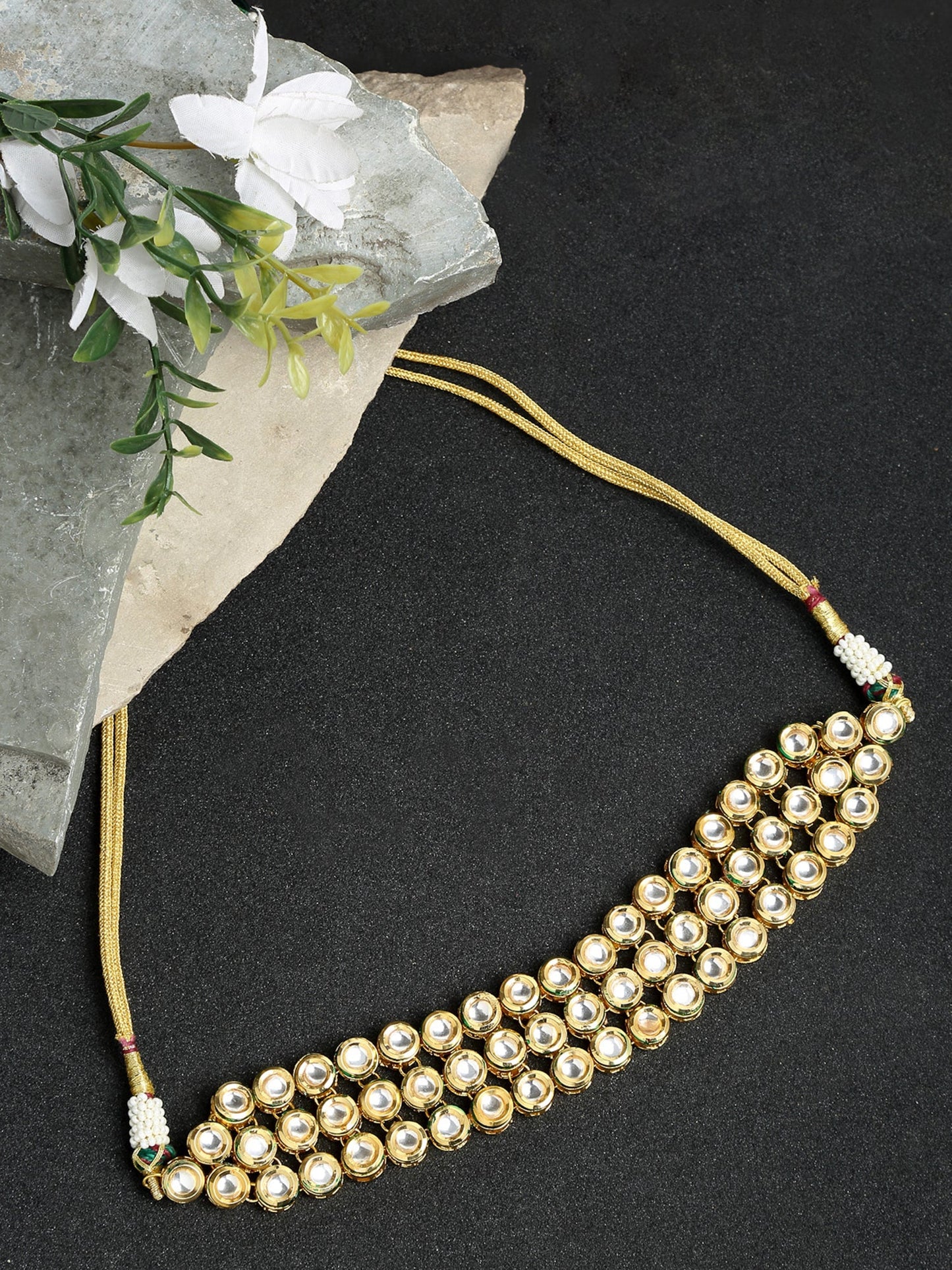 Kundan Choker - Ruby Raang