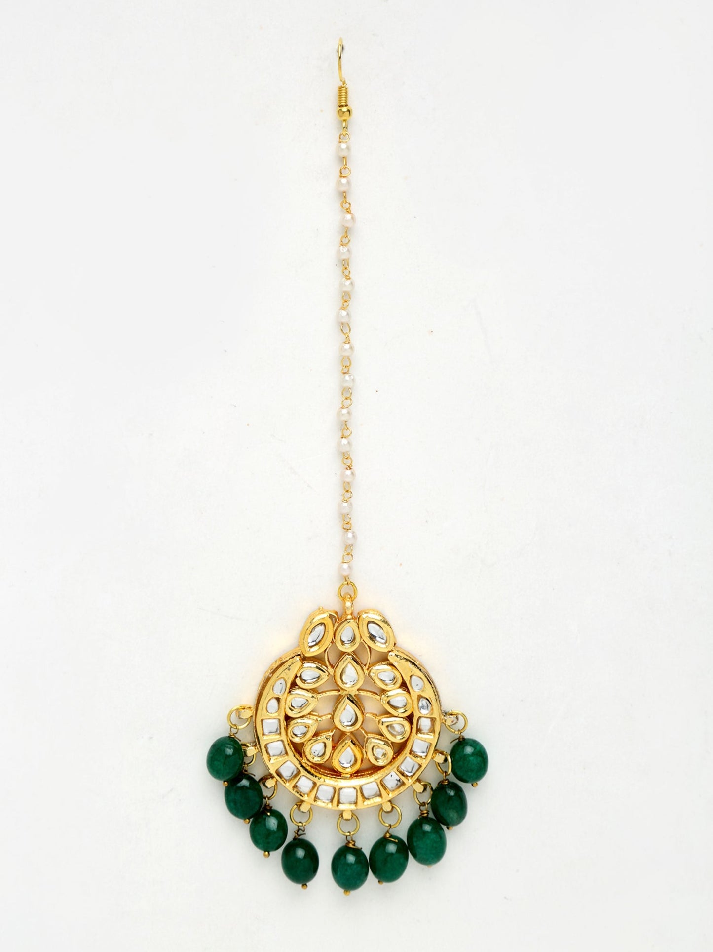 Kundan Maang Tikka - Ruby Raang