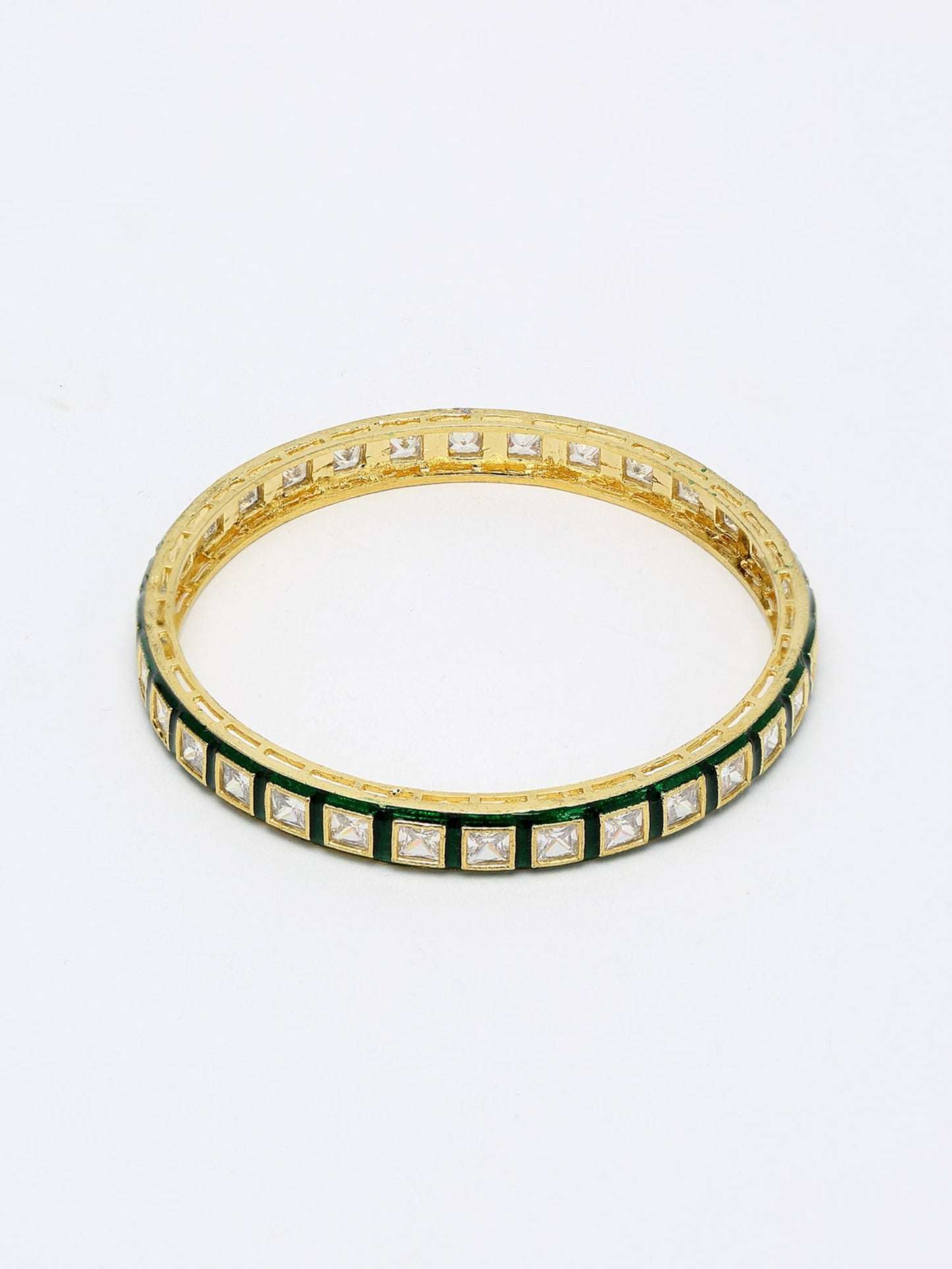 Meenakari Bangles Set Of 2 - Ruby Raang