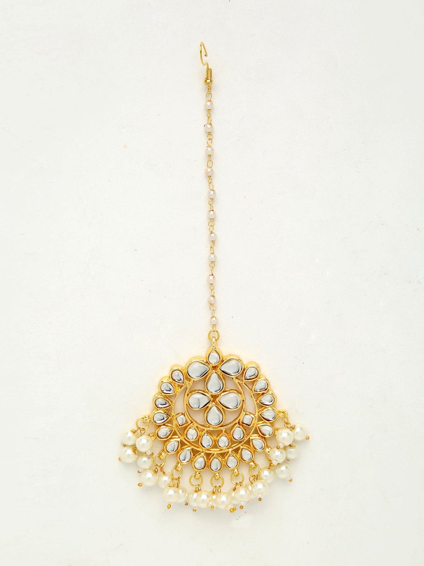 Kundan Maang Tikka - Ruby Raang
