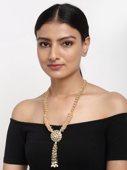 Kundan Neckpiece - Ruby Raang