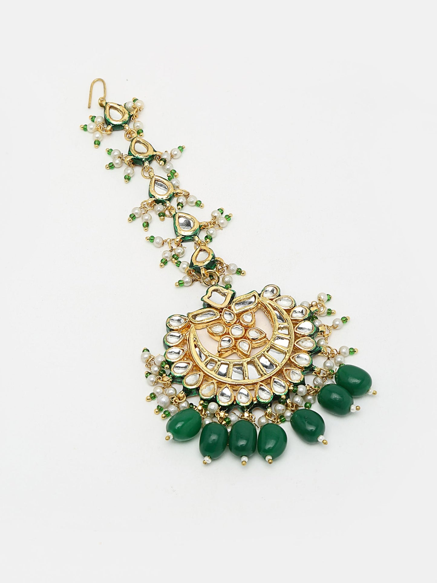 Kundan Maang Tikka - Ruby Raang