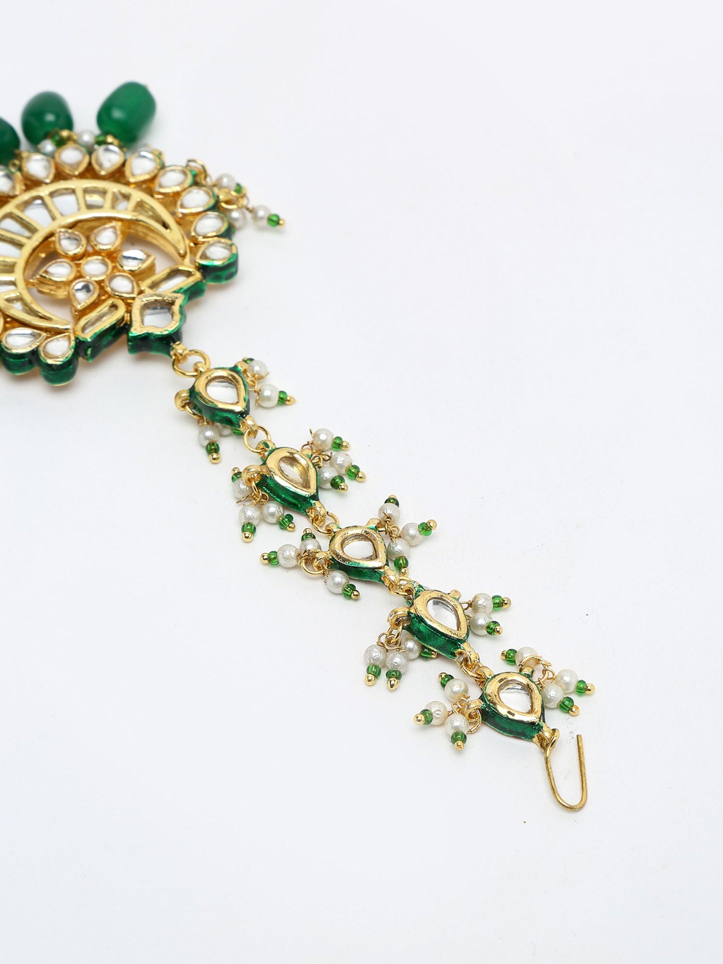 Kundan Maang Tikka - Ruby Raang