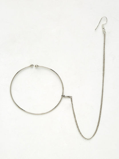 Silver Nose Ring - Ruby Raang