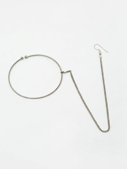 Silver Nose Ring - Ruby Raang