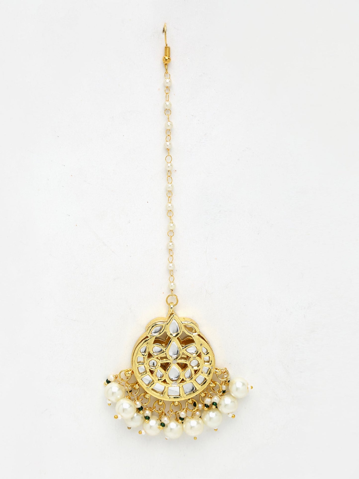 Kundan Maang Tikka - Ruby Raang