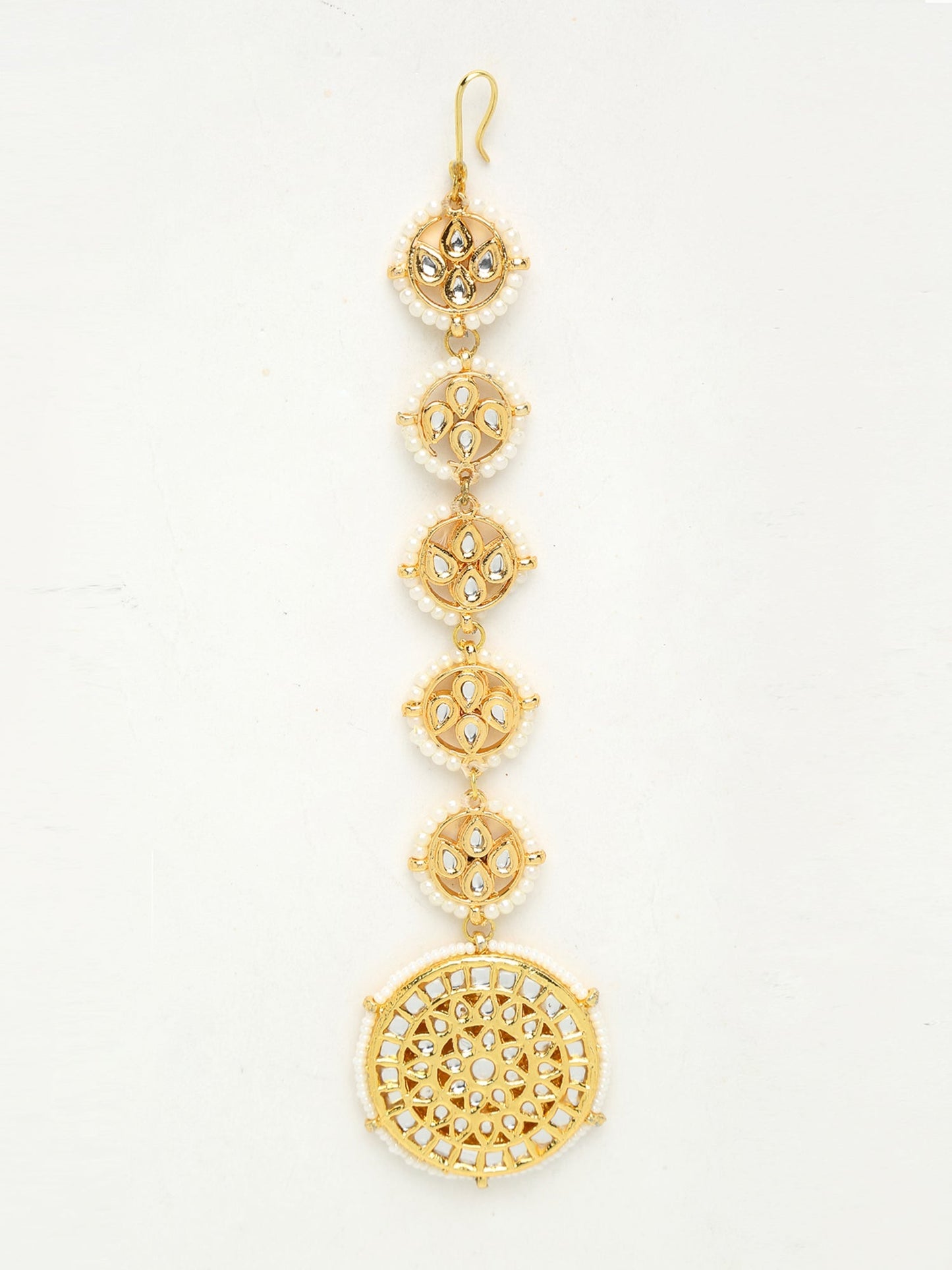 Kundan Maang Tikka - Ruby Raang