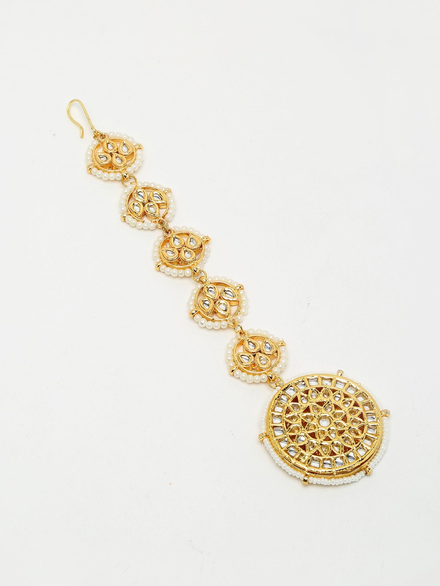 Kundan Maang Tikka - Ruby Raang