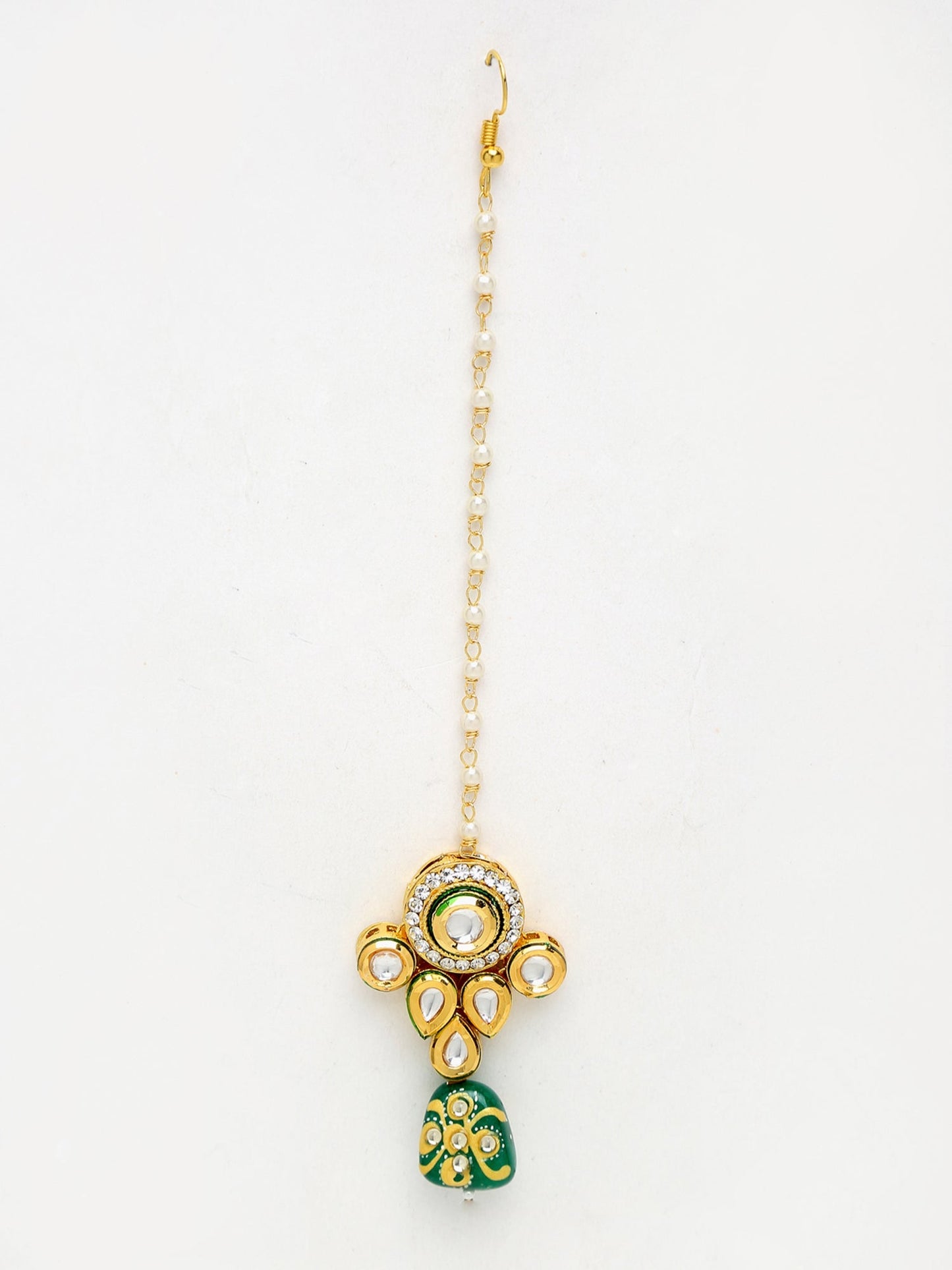 Kundan Maang Tikka - Ruby Raang