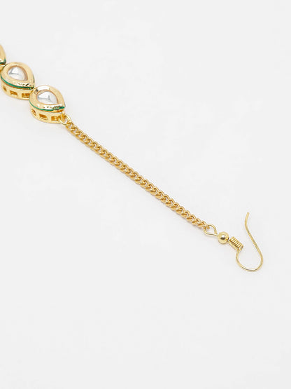 Kundan Maang Tikka - Ruby Raang