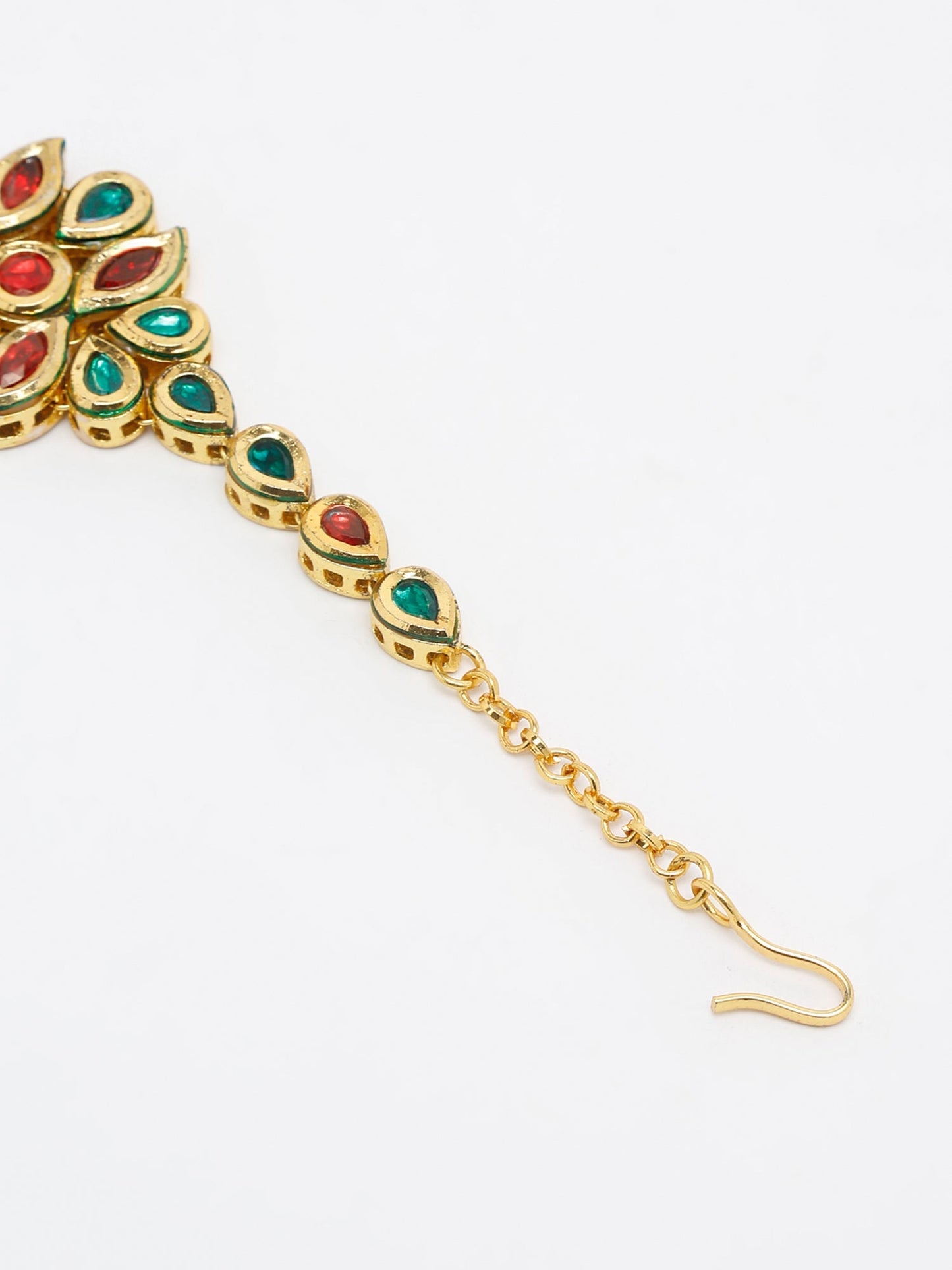 Kundan Maang Tikka - Ruby Raang