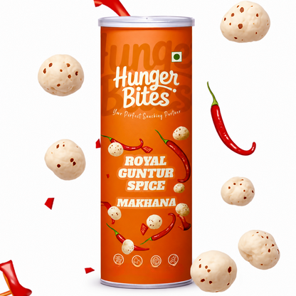 Hunger Bites Royal Guntur Spice Makhana