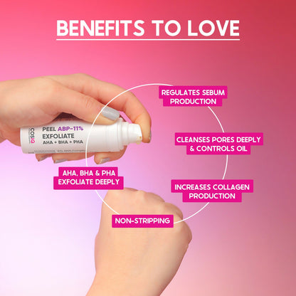 Cos-IQ ABP 11% Beginner Friendly Exfoliating Peel