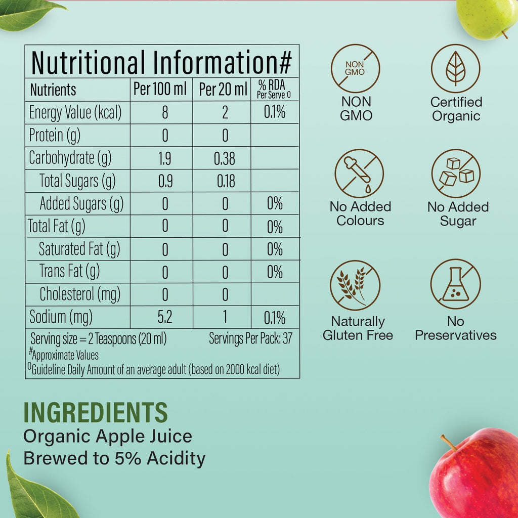 Bagrry's Apple Cider Vinegar - with the 'Mother'