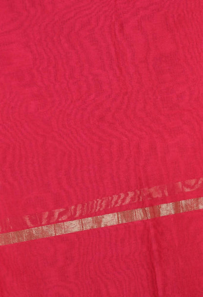 Mominos Fashion Magenta Banarsi Piping Dupatta