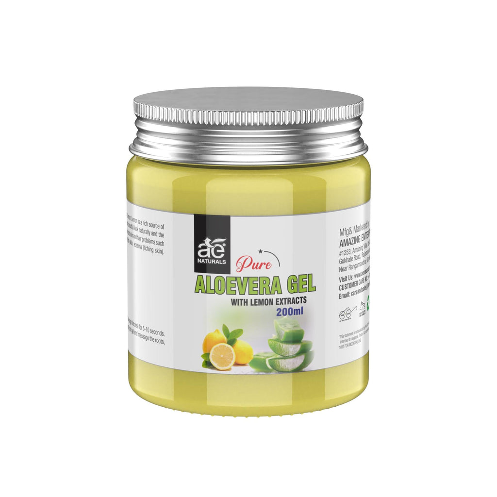 Ae Naturals Pure Aloevera Gel With Lemon Extracts