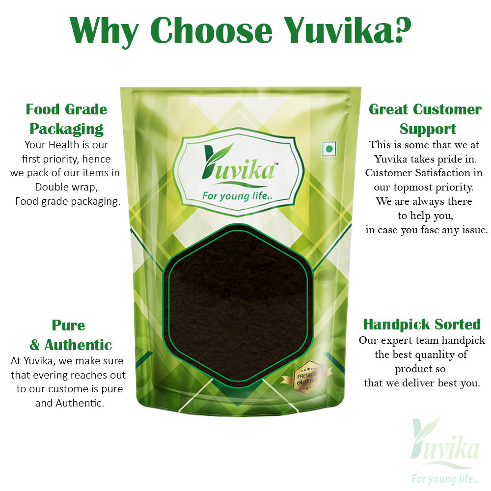 Yuvika Agar Kali Powder - Agar Wood - Aquilaria Agallocha - Oud Wood