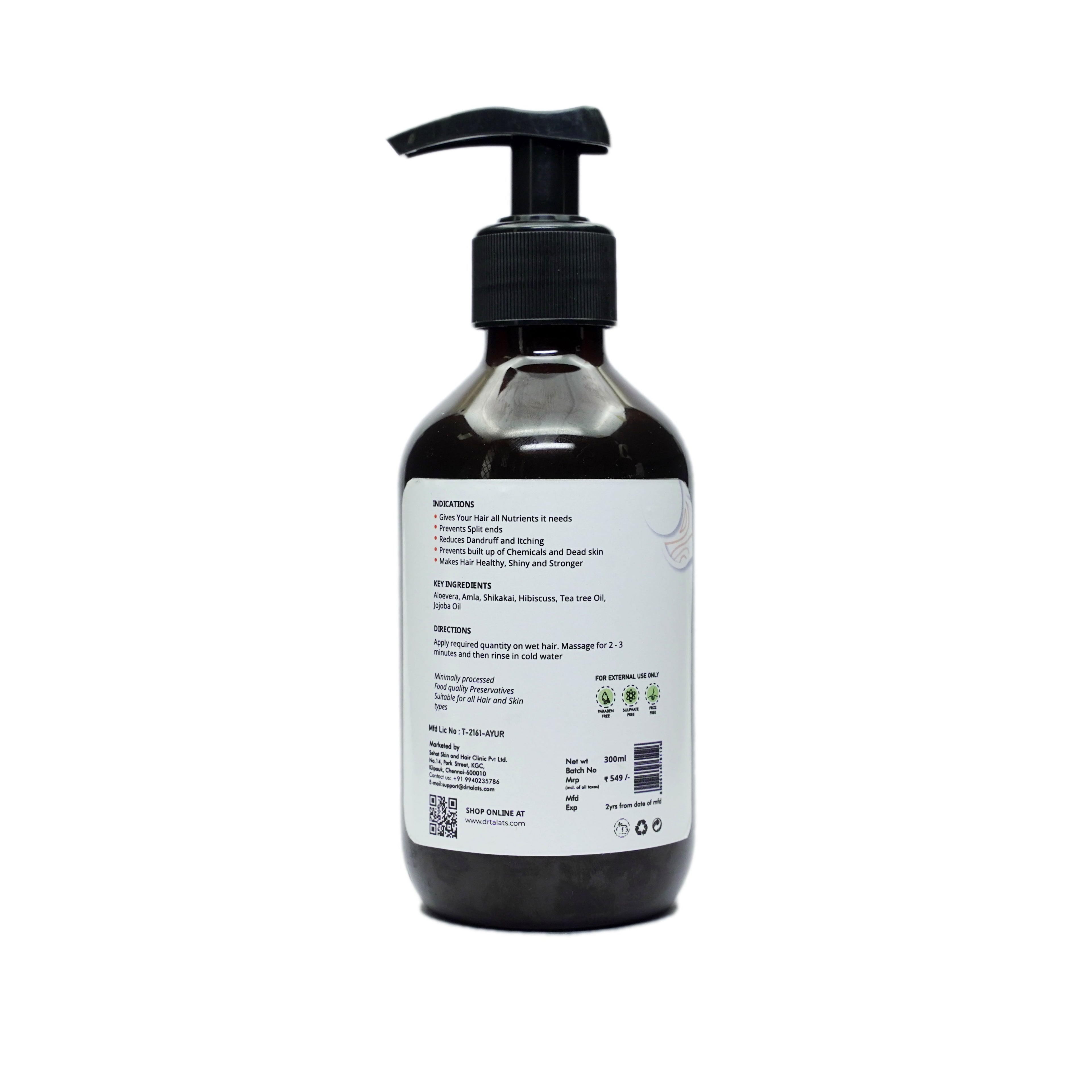 Dr. Talat's Dream Care Aloe Hibiscus Shampoo