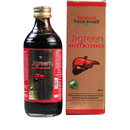 Hamdard Jigreen Herbal Wellness Syrup - 200 ml