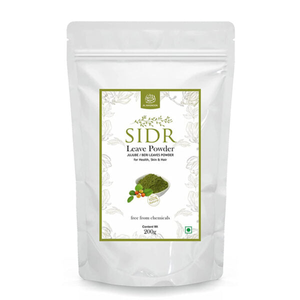 al masnoon sidr leaves powder for skin & hair - 200 gms
