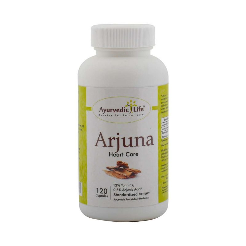 Ayurvedic Life Arjuna capsules â€“ Arjuna for heart â€“ 120 capsules Pack of 2