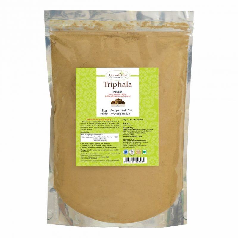 Ayurvedic Life Triphala powder - 1 kg