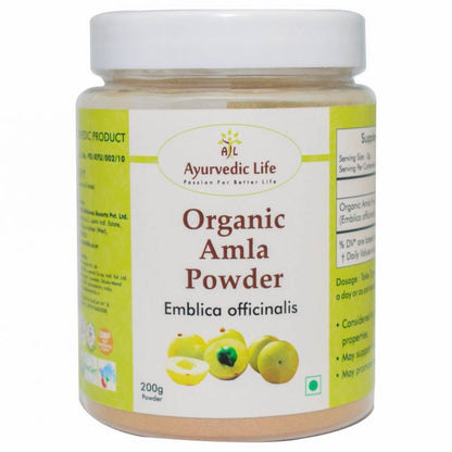 Ayurvedic Life Organic Amla powder â€“ Amla for digestion â€“ 200 gms