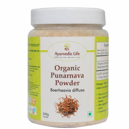 Ayurvedic Life Punarnava powder â€“ Organic powder â€“ 200 gms